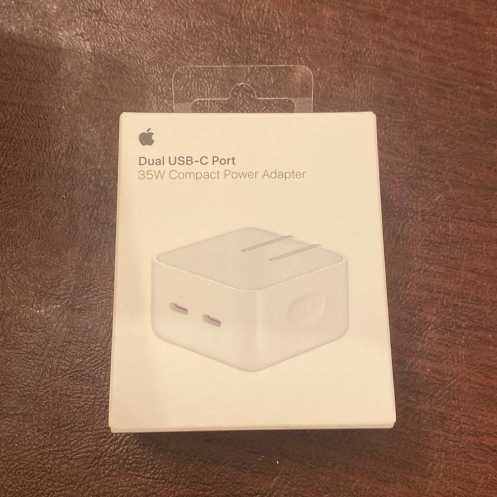 Dual USB-C Port 35W Power Adapter
